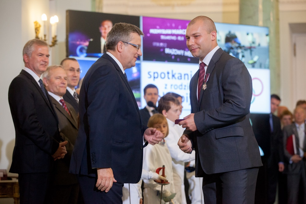 Bartek Bonk i Bronisław Komorowski